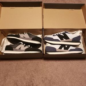 2 Pairs Of New Balance Men's Sneakers Size 9